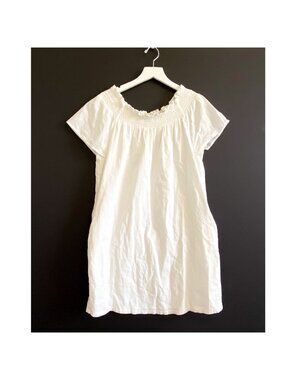 Current/Elliot Madeline' Cold Shoulder Dress, Size 2, White Cotton